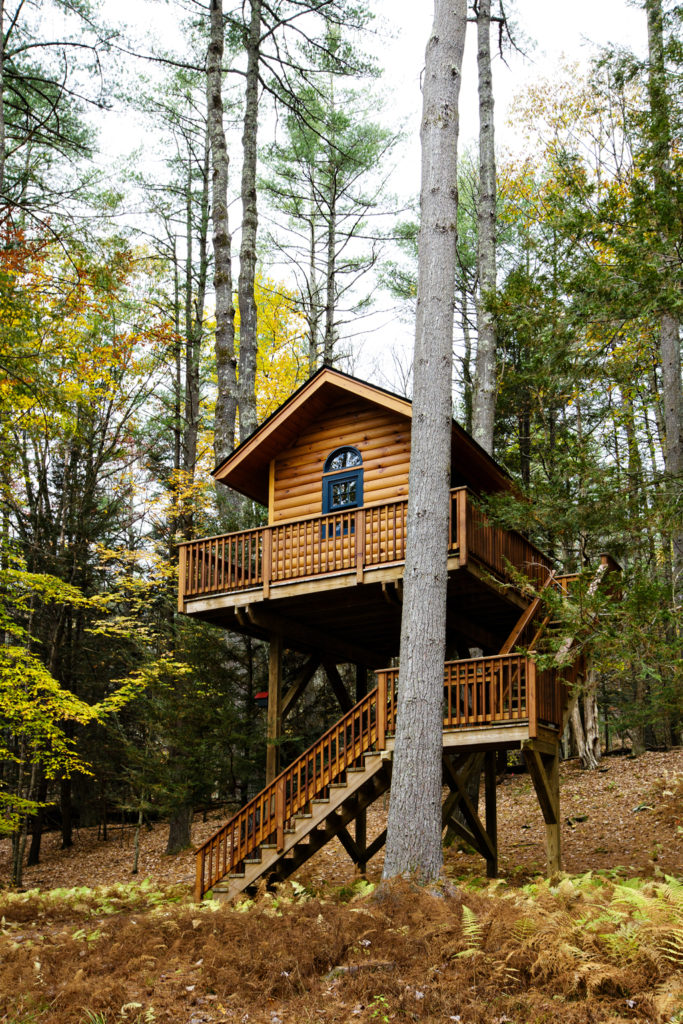 Beaver Mountain Log Homes Holsapple Log Home Treehouse