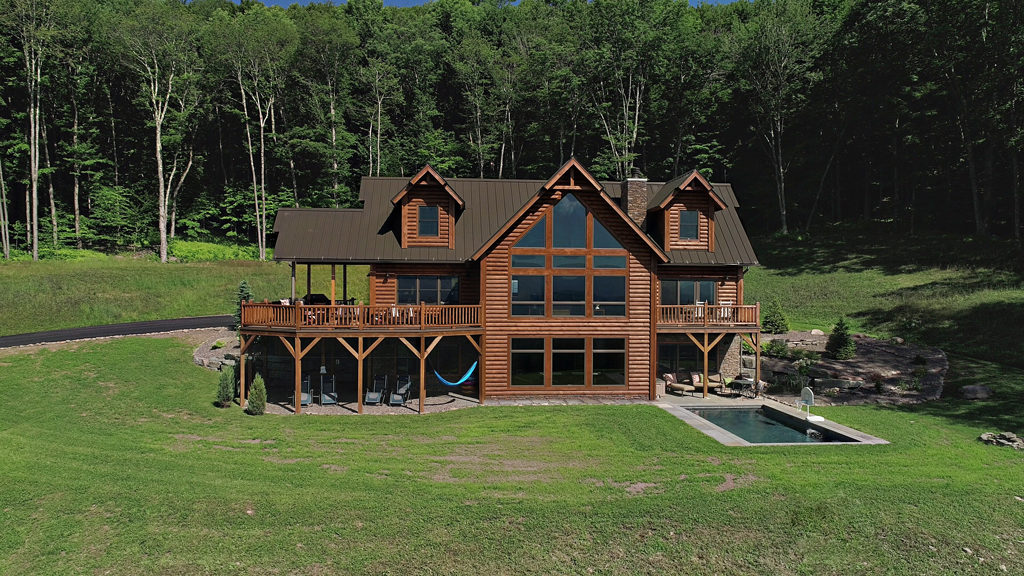 Valley View Log Home Beaver Mountain