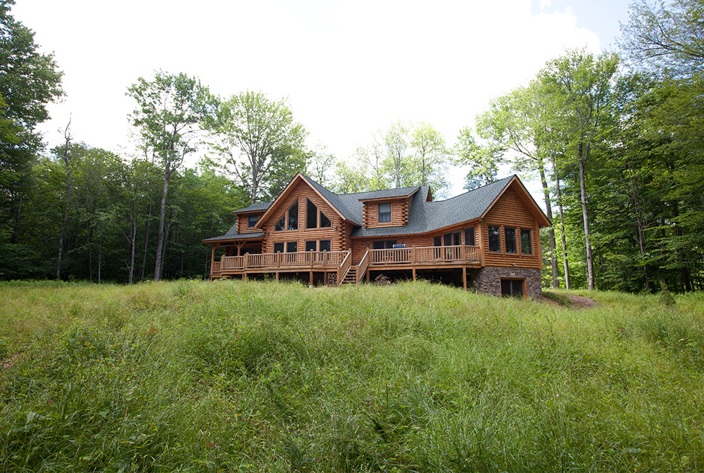 Richland Meadow Log Home Beaver Mountain Log Homes