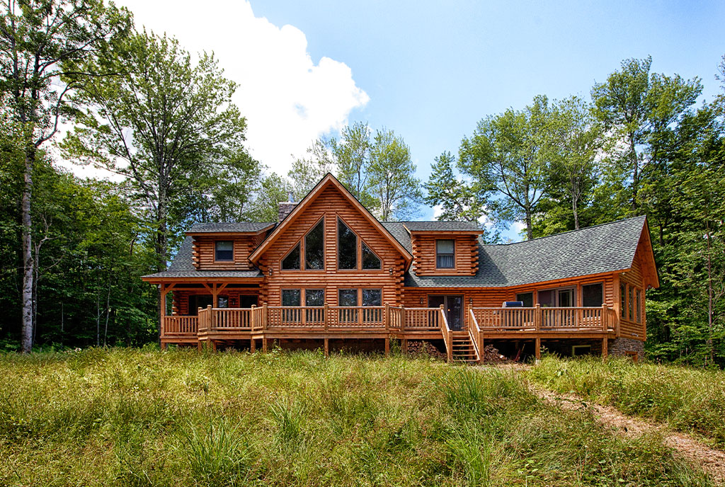 Richland Meadow Log Home Beaver Mountain Log Homes
